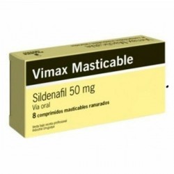 Vimax masticable 50mgs x 8 comprimidos $642